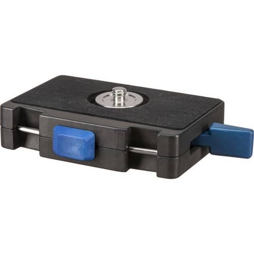 Novoflex MC-PROFI MiniConnect Quick Release Adapter with Three 1/4"-20 Quick Release Plates & Strap