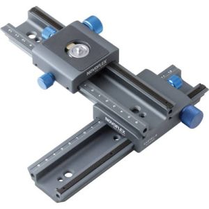 Novoflex CASTEL-CROSS MC Double Rail Focusing Rack Kit w/ MiniConnect QR Plate