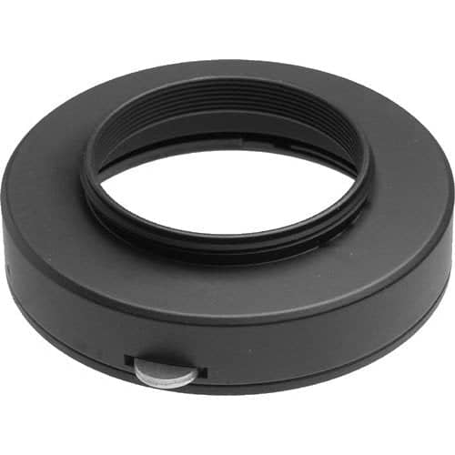Novoflex LEICONT Adapter from Universal Bellows to Contax / Yashica Lenses